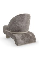 Ball Feet Velvet Accent Chair | Caracole Bora Bora | Oroatrade.com