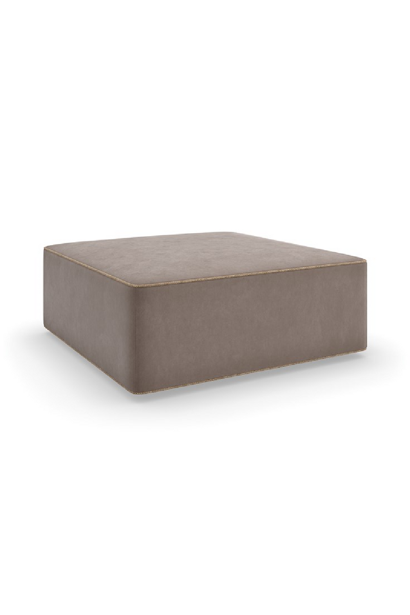 Brown Welted Sectional Sofa | Caracole Marbella | Oroatrade.com