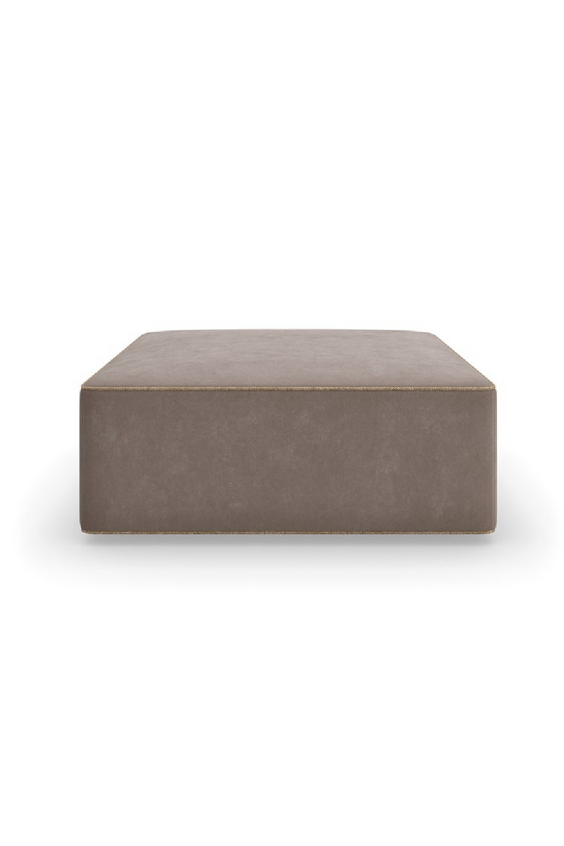 Brown Welted Sectional Sofa | Caracole Marbella | Oroatrade.com