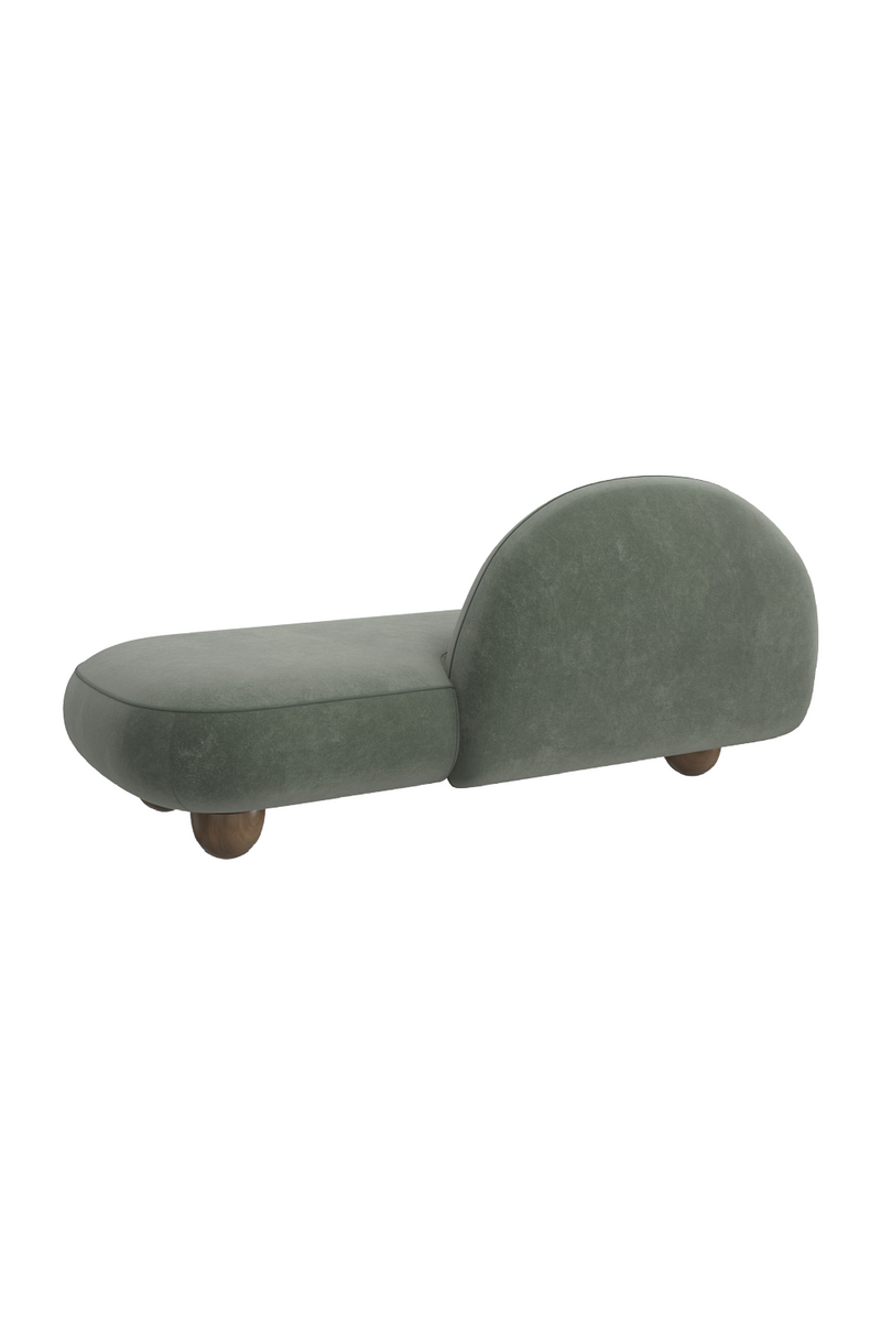 Green Velvet Chaise Lounge | Caracole Cypress | Oroatrade.com