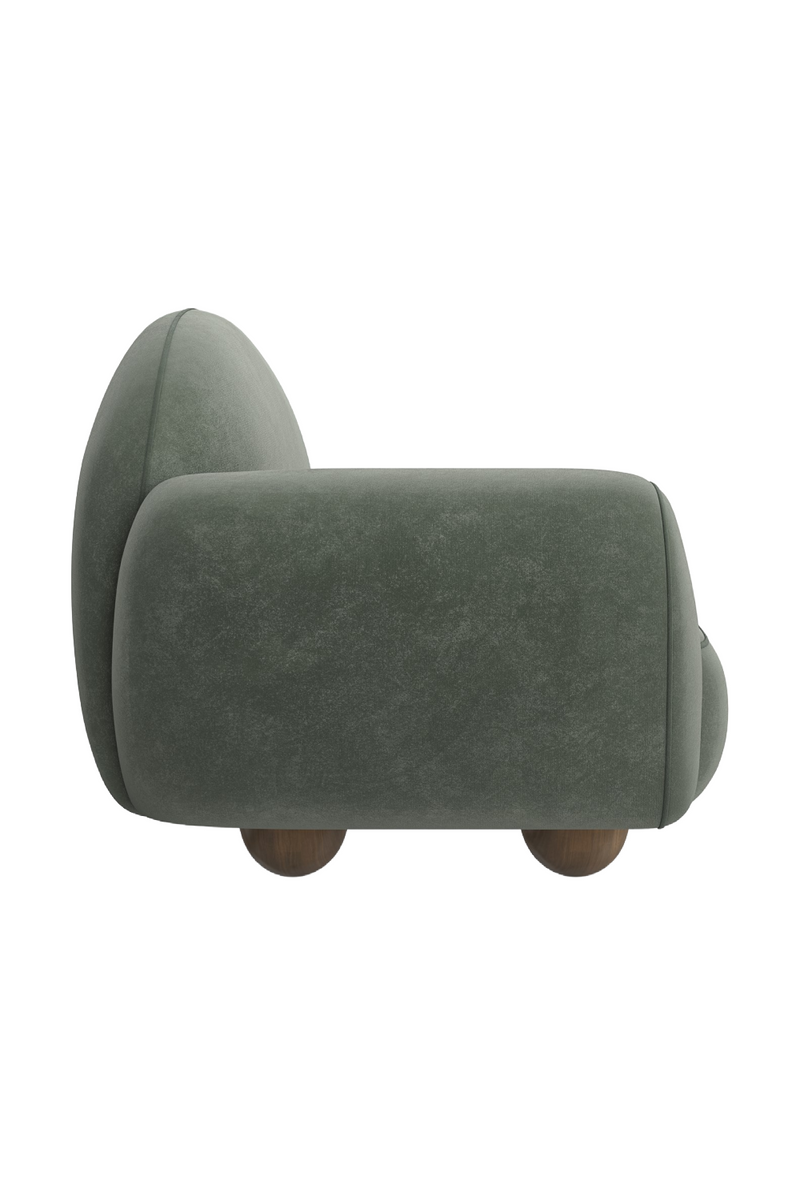 Green Velvet Chaise Lounge | Caracole Cypress | Oroatrade.com