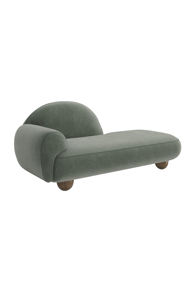 Green Velvet Chaise Lounge | Caracole Cypress | Oroatrade.com