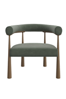Curved Club Dining Chair | Caracole Bali | Oroatrade.com