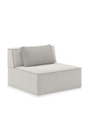 White Welted Sectional Sofa | Caracole Marbella | Oroatrade.com