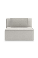 White Welted Sectional Sofa | Caracole Marbella | Oroatrade.com