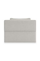 White Welted Sectional Sofa | Caracole Marbella | Oroatrade.com