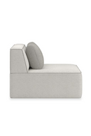 White Welted Sectional Sofa | Caracole Marbella | Oroatrade.com