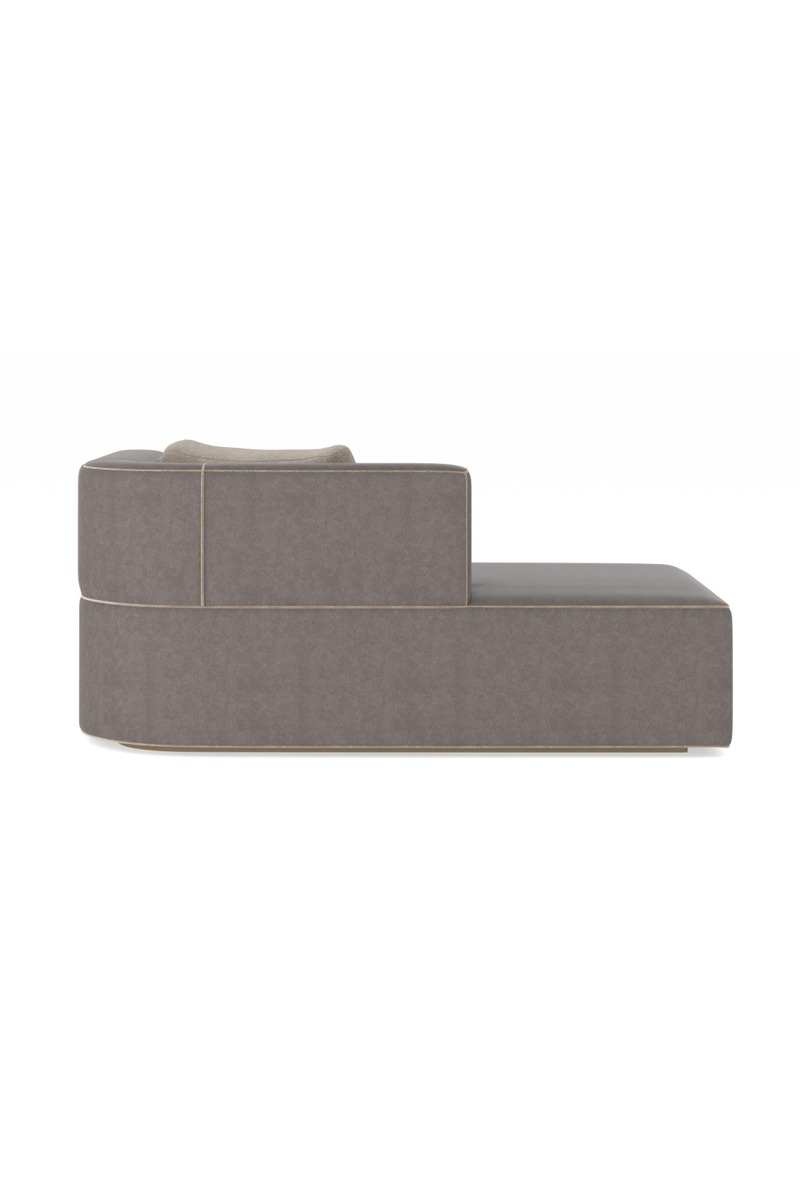 Brown Leather Chaise Lounge | Caracole Marbella | Oroatrade.com