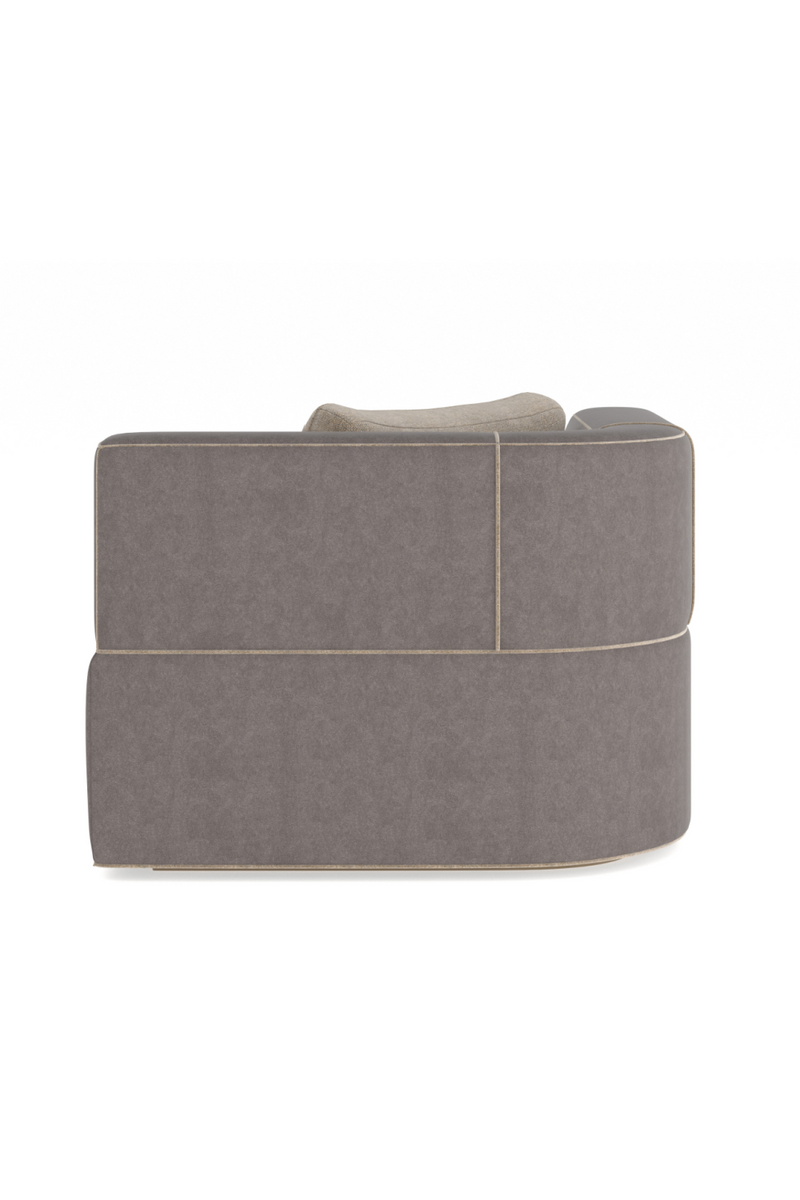Brown Leather Chaise Lounge | Caracole Marbella | Oroatrade.com