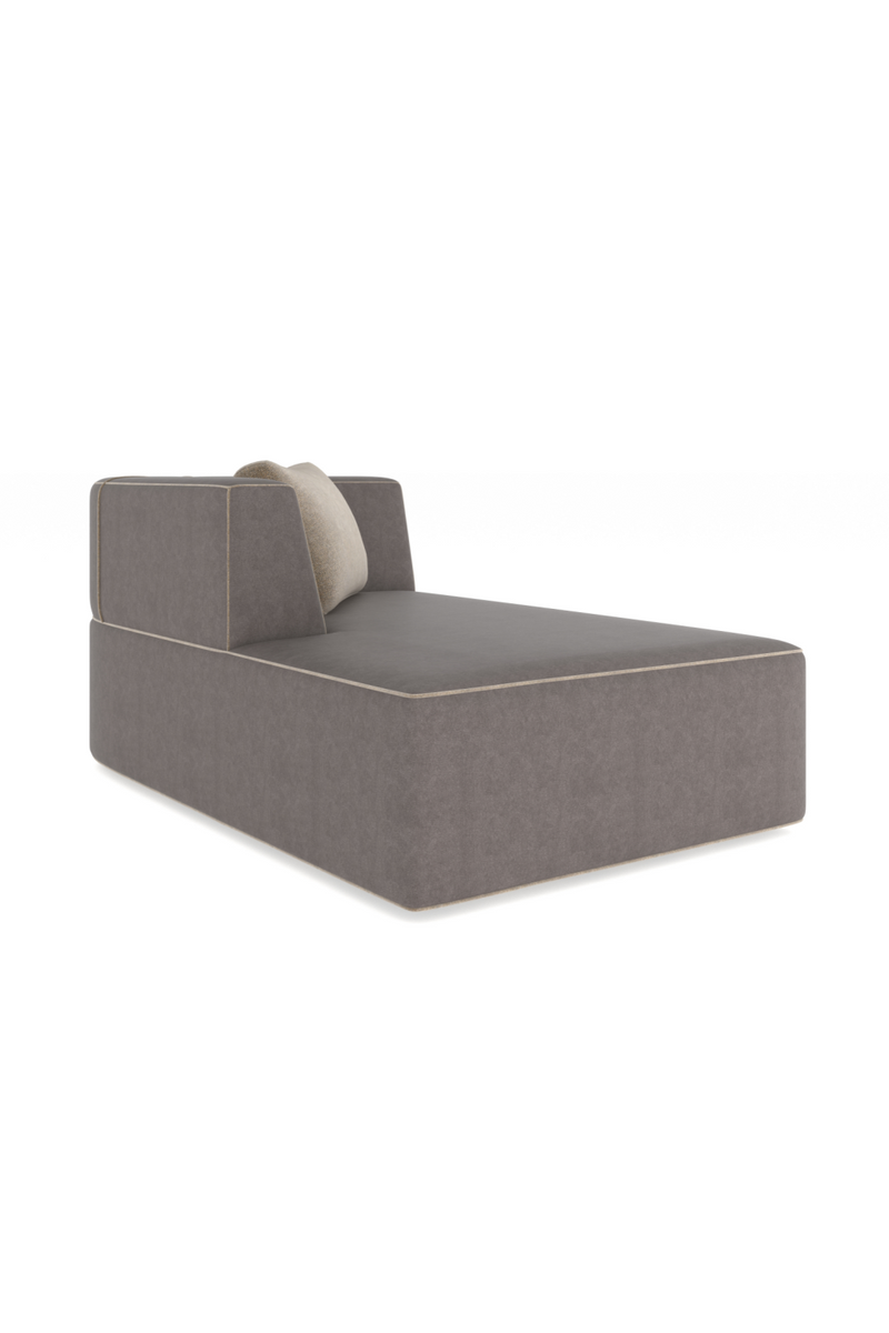 Brown Leather Chaise Lounge | Caracole Marbella | Oroatrade.com