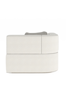 White Bouclé Chaise Lounge | Caracole Marbella | Oroatrade.com