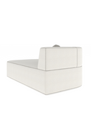 White Bouclé Chaise Lounge | Caracole Marbella | Oroatrade.com