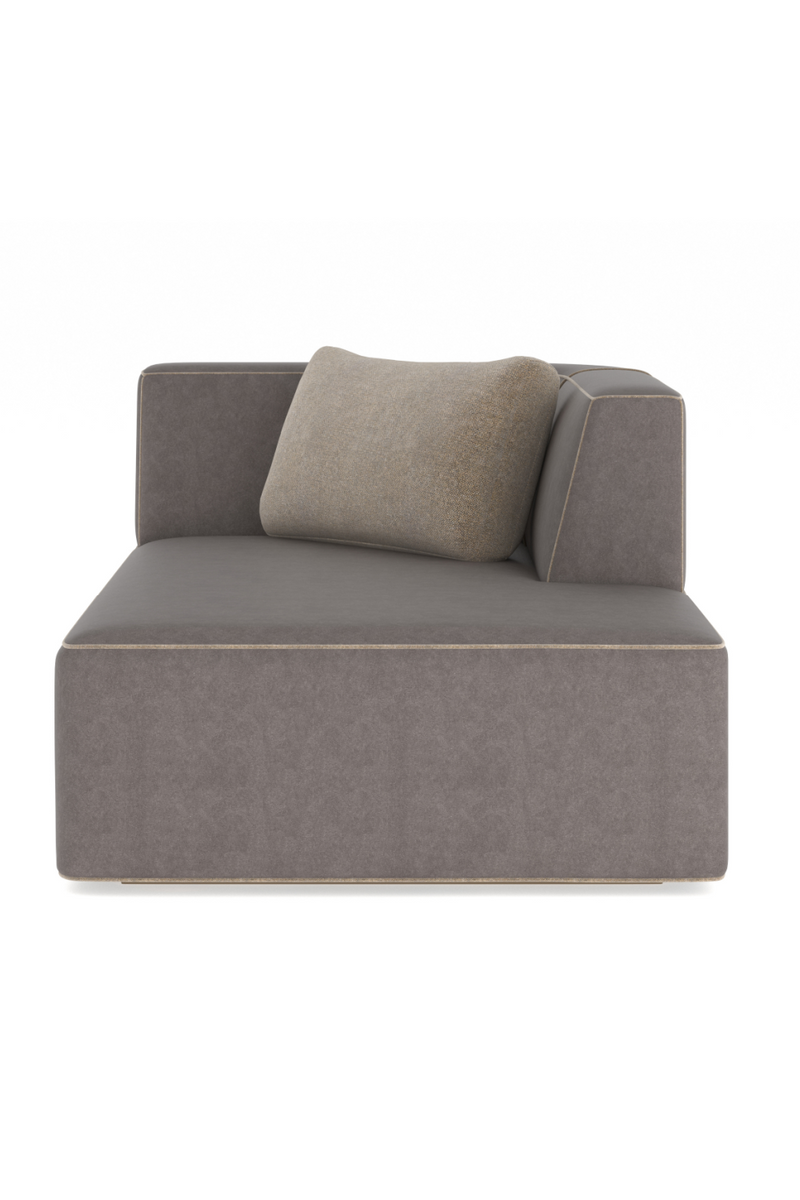 Brown Leather Chaise Lounge | Caracole Marbella | Oroatrade.com