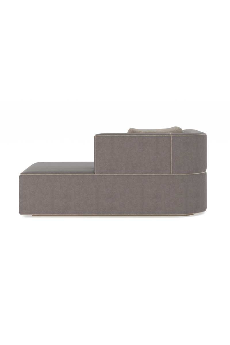 Brown Leather Chaise Lounge | Caracole Marbella | Oroatrade.com