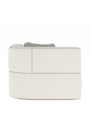 White Bouclé Chaise Lounge | Caracole Marbella | Oroatrade.com