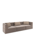 Brown Welted Sectional Sofa | Caracole Marbella | Oroatrade.com