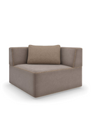 Brown Welted Sectional Sofa | Caracole Marbella | Oroatrade.com