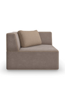 Brown Welted Sectional Sofa | Caracole Marbella