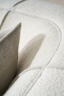 White Welted Sectional Sofa | Caracole Marbella | Oroatrade.com