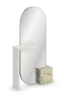 Bronze Metallic Floor Mirror | Caracole Monaco | Oroatrade.com