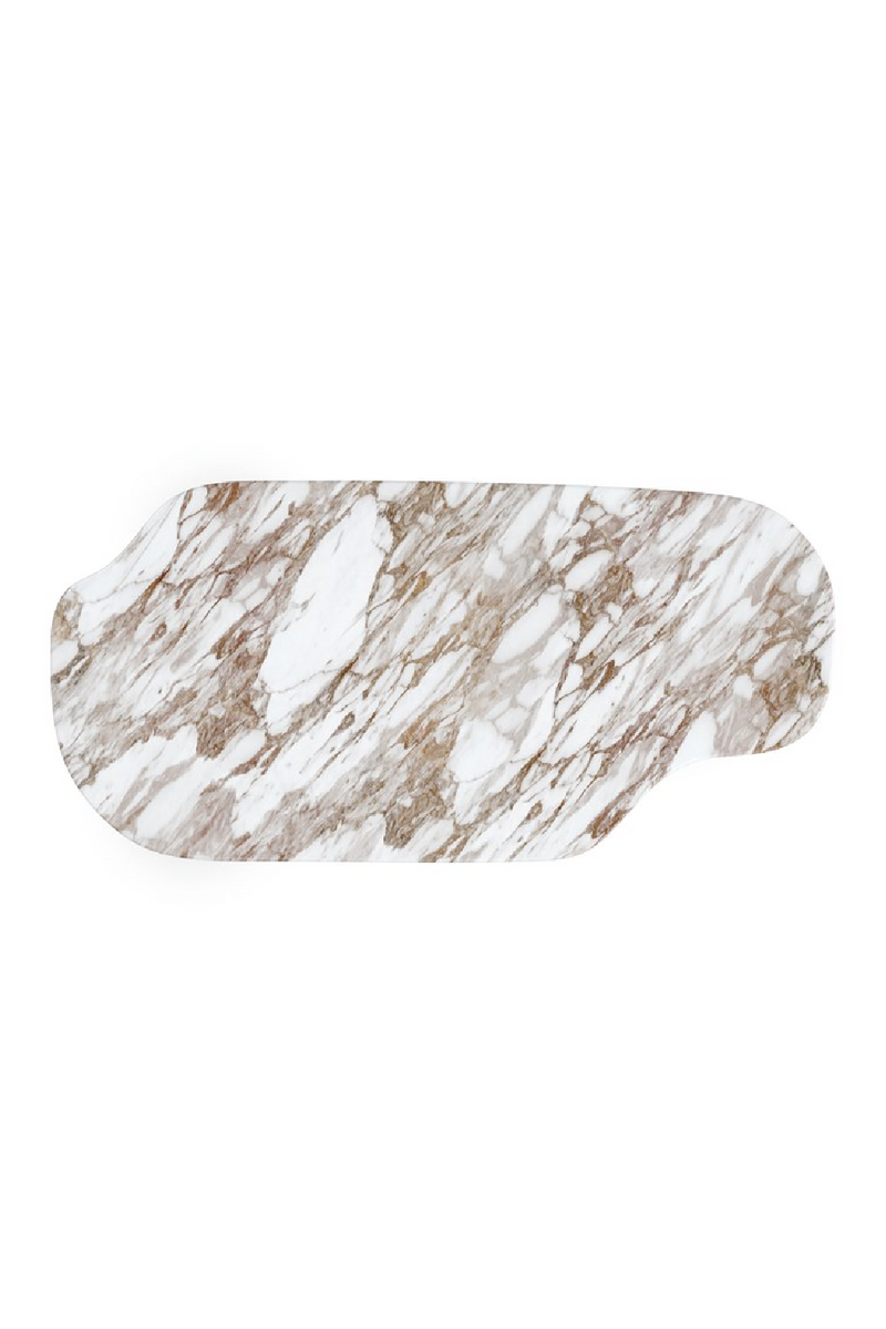 Organic-Shaped Stone Coffee Table | Caracole Seychelles | Oroatrade.com