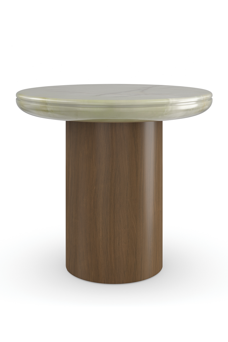 Green Onyx Accent Table | Caracole Cape Verde | Oroatrade.com