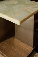 Stone Top End Table | Caracole Cape Verde | Oroatrade.com