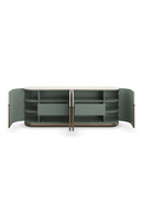 Bronze Hardware 4-Door Sideboard | Caracole Tangier | Oroatrade.com