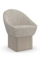 Upholstered Swivel Dining Chair | Caracole Palma | Oroatrade.com