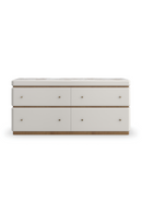 White 4-Drawer Dresser | Caracole Milos | Oroatrade.com