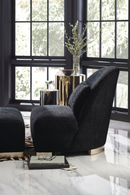 Gray Shearling Lounge Chair | Caracole Act | Oroatrade.com