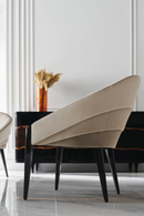 Velvet Modern Accent Chair | Caracole On All Levels | Oroatrade.com