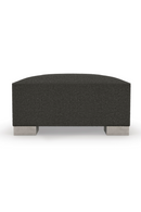 Black Shearling Semi-Circle Lounge | Caracole Act | Oroatrade.com