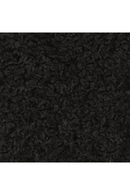 Black Shearling Semi-Circle Lounge | Caracole Act | Oroatrade.com