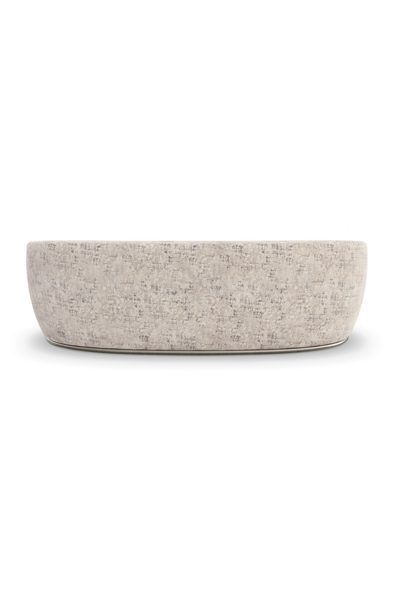 Organic-Shaped Chenille Sofa | Caracole Nebula | Oroatrade.com