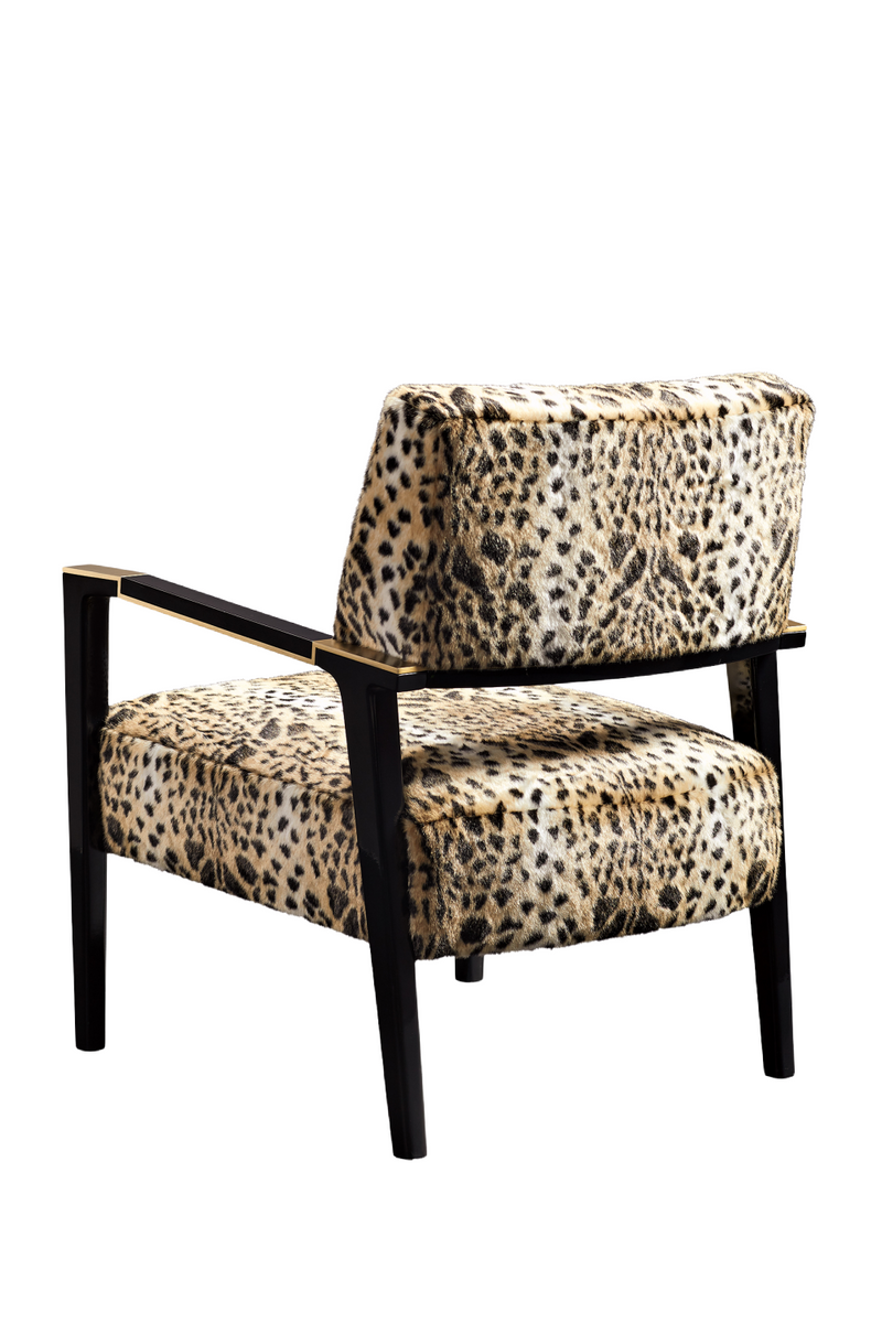 Leopard Print Occasional Chair | Caracole Dauphine | Oroatrade.com