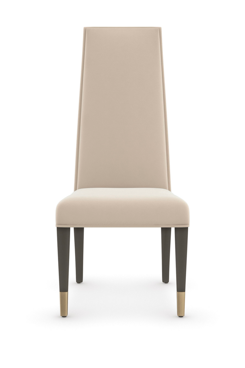 Cream Velvet Dining Chair | Caracole The Masters | Oroatrade.com