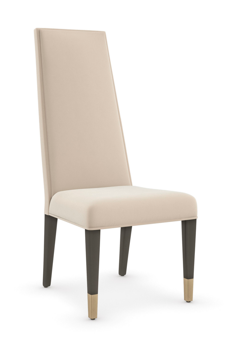 Cream Velvet Dining Chair | Caracole The Masters | Oroatrade.com