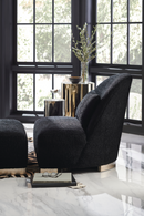 Cylindrical Metallic Side Table | Caracole Round About | Oroatrade.com