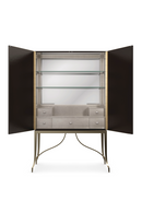 Metallic Modern Bar Cabinet | Caracole Uptown | Oroatrade.com