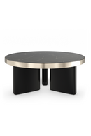 Black Round Coffee Table | Caracole Umbra | Oroatrade.com