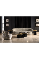 Black Mirrored Top Side Table | Caracole Umbra | Oroatrade.com