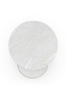 White Marble Nesting Accent Table | Caracole Orbit | Oroatrade.com