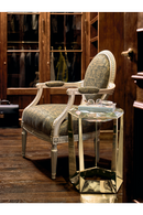 Beveled Crystal Side Table | Caracole The Gem | Oroatrade.com