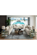 Beveled Crystal Side Table | Caracole The Gem | Oroatrade.com