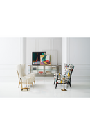 Beveled Crystal Side Table | Caracole The Gem | Oroatrade.com