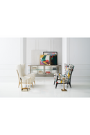 Beveled Crystal Side Table | Caracole The Gem | Oroatrade.com