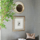Brass Asymmetrical Round Mirror | Caracole The Solar