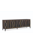 Black Wooden Credenza | Caracole The Skyline | Oroatrade.com