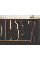 Black Wooden Credenza | Caracole The Skyline | Oroatrade.com